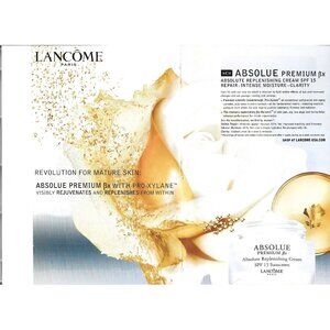 Lancome Paris Presidium Replenishing Makeup ADVERT 2000s Print Ad 2 PAGE 10 in